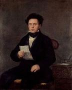 Francisco de Goya Portrat des Juan Bautista de Muguiro Sweden oil painting artist